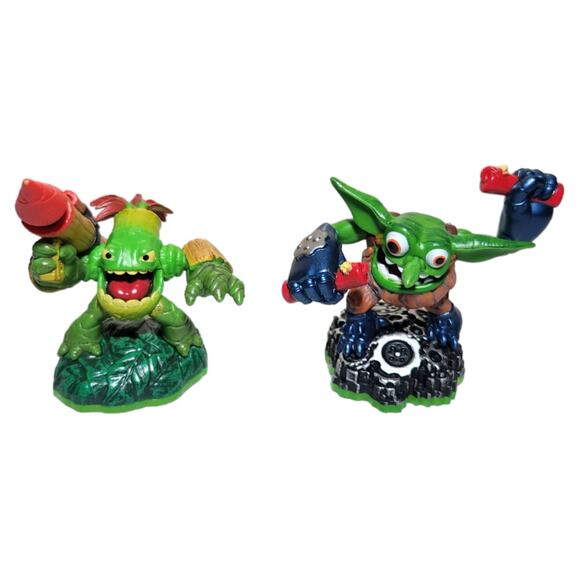 Skylanders Spyro's Adventure Boomer and Zook Video Game Figure 2011 Pre-owned - Picture 1 of 7